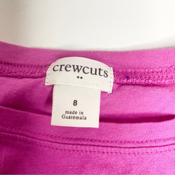 Crewcuts J.Crew 8 Girls Pink Tee Embroidered Minnie Mouse Lilly Pulitzer - Picture 3 of 10